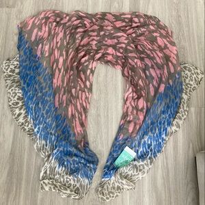 Headbands of hope cheetah print scarf NWT